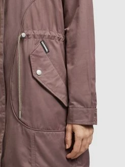 Khujo Parkas Tussenparka ONDA2 Dames Bruin -Exporteren Kleding Pracht Winkel abbadd2f78325569e1de0f3f241e2c55