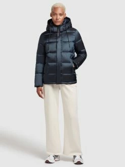 Khujo Winterjassen Winterjas Evona Dames Nachtblauw -Exporteren Kleding Pracht Winkel acfddd87cc1cdc31e6fa849dd2f48cbb