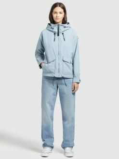 Khujo Tussenjassen Tussenjas BLAIR Dames Lichtblauw -Exporteren Kleding Pracht Winkel ae196e1a846d2e5f355bbc7362d4f948