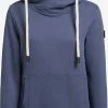 Khujo Hoodies Sweatshirt Rhabea Dames Blauw