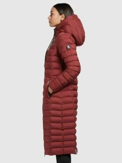 Khujo Wintermantels Wintermantel Mimi Dames Roestrood -Exporteren Kleding Pracht Winkel b007c4b00d5783f8881d030c60cb43b5