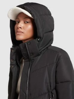 Khujo Wintermantels Wintermantel Limetta Dames Zwart -Exporteren Kleding Pracht Winkel b0762905c6558415bc65552fd0c8152d