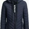 Khujo Winterjassen Winterjas Patt Dames Donkerblauw -Exporteren Kleding Pracht Winkel b11bac3d506d8808096da1aceec15ae4