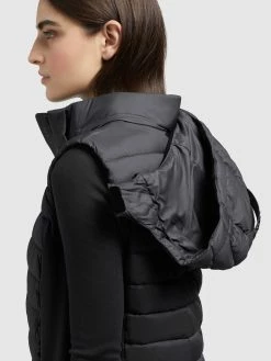 Khujo Bodywarmers Bodywarmer Becca Dames Zwart -Exporteren Kleding Pracht Winkel b1497387286561e6f8a867fd745cc4e6