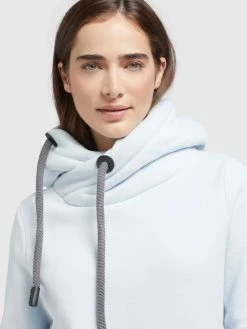 Khujo Hoodies Sweatshirt Karima Dames Lichtblauw -Exporteren Kleding Pracht Winkel b1db301da257b7fbcd11e18c0eafb3e2