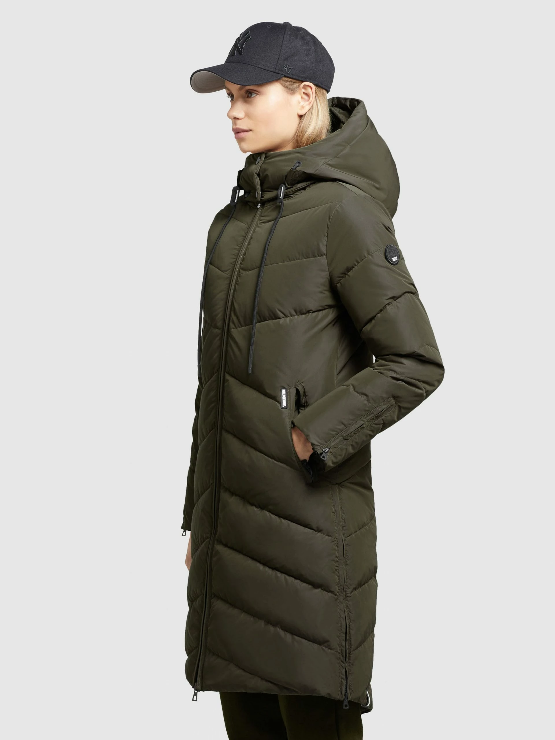 Khujo Wintermantels Wintermantel Huba Dames Donkergroen 7 Khujo Wintermantels Wintermantel Huba Dames Donkergroen - Afbeelding 5