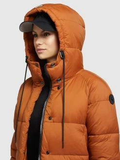 Khujo Winterjassen Winterjas Franee Dames Donkeroranje -Exporteren Kleding Pracht Winkel b273a91543e505a7b5e4c2bceb52c625