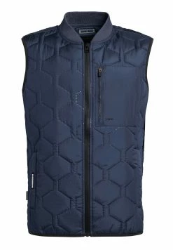 Khujo Liel - Bodywarmer - Dunkelblau -Exporteren Kleding Pracht Winkel b2a6bbc0e87f41e7b08fd7371d35cf72