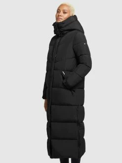 Khujo Wintermantels Wintermantel Shimanta 2 Dames Zwart -Exporteren Kleding Pracht Winkel b39f122106606e54f83afe03935213b9