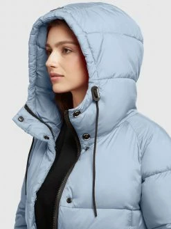 Khujo Winterjassen Winterjas Franee Dames Lichtblauw -Exporteren Kleding Pracht Winkel b3ae0b6583bb6117558826d01e94d087
