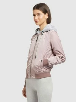 Khujo Tussenjassen Tussenjas PERSEE Dames Rosa -Exporteren Kleding Pracht Winkel b59ed07a8254a5ce74a4302f12dd8e75