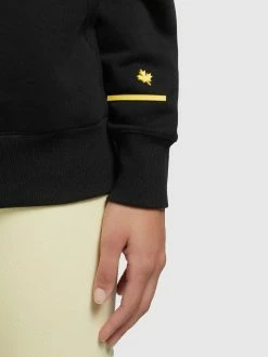 Khujo Hoodies Sweatshirt Odette Dames Zwart -Exporteren Kleding Pracht Winkel b5e14668cc4cc29a20bd09999e974958