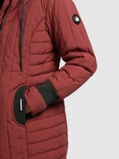 Khujo Winterjassen Winterjas Jerry Dames Roestrood -Exporteren Kleding Pracht Winkel b797925c63e101726e010a5810b9632b