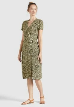 Khujo Blousejurken Blousejurk Porgy Dames Pasteelgeel / Zwart -Exporteren Kleding Pracht Winkel b7d232081d1df21bd12acb2c75f57851