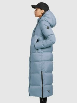 Khujo Wintermantels Wintermantel Dames Lichtblauw -Exporteren Kleding Pracht Winkel b8167d90515dbdcf58ef7fa2e8d26f22