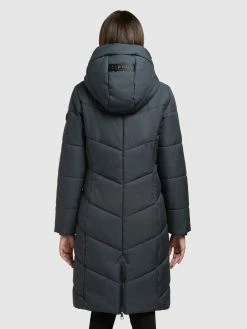 Khujo Wintermantels Wintermantel Aribay Dames Nachtblauw -Exporteren Kleding Pracht Winkel b8f7babfd02710fd65013b44d764160b