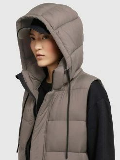 Khujo Bodywarmers Bodywarmer Tourin Dames Bruin -Exporteren Kleding Pracht Winkel b9903b61ece1202e739c706158b68c69