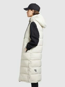 Khujo Bodywarmers Bodywarmer Tourin Dames Offwhite -Exporteren Kleding Pracht Winkel badf849a1c7564ce35a530e976fc9f4b