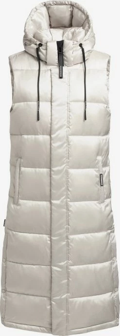 Khujo Bodywarmers Bodywarmer Tourin Dames Parelwit