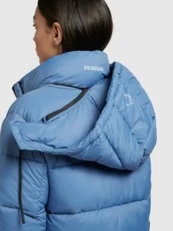 Khujo Winterjassen Winterjas Evona Dames Hemelsblauw -Exporteren Kleding Pracht Winkel be9c544a8e3a3908b504748cb8402e6c