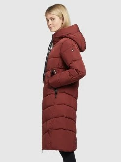 Khujo Tussenmantels Tussenmantel Klayd Dames Donkerrood -Exporteren Kleding Pracht Winkel c1823b7af67ed1752bf64842fef6524b