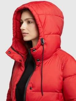 Khujo Winterjassen Winterjas Franee Dames Rood -Exporteren Kleding Pracht Winkel c261ac885ddbbcbe7f931f0dddb6a536