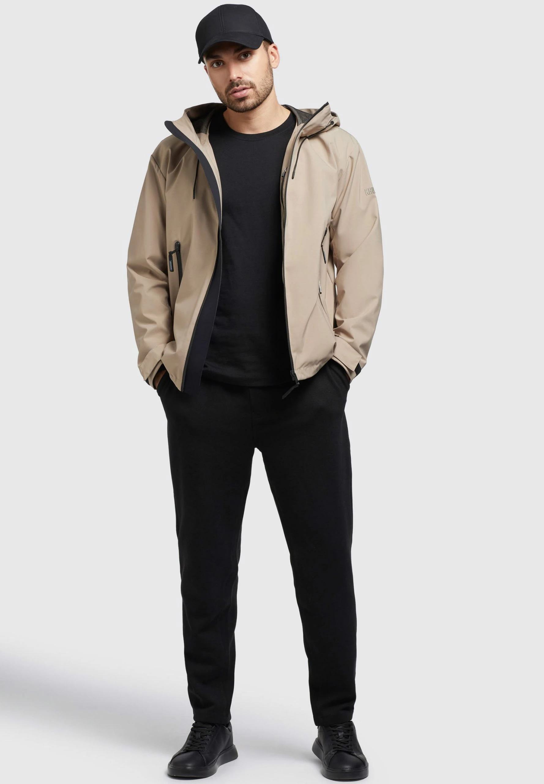 Khujo Neal - Outdoorjas - Beige 4 Khujo Neal - Outdoorjas - Beige - Afbeelding 2