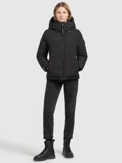 Khujo Winterjassen Winterjas Isidora Dames Zwart -Exporteren Kleding Pracht Winkel c2ef8a2564edc181dacf10241ca04ef9
