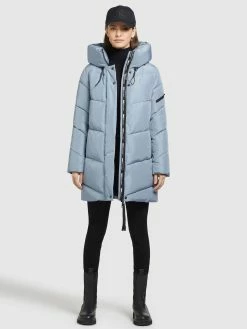 Khujo Winterjassen Winterjas Jordis 4 Dames Lichtblauw -Exporteren Kleding Pracht Winkel c3ce04d9fa0abe36a1be180290d2cdee