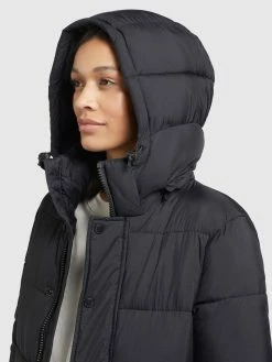 Khujo Wintermantels Wintermantel Corinna Dames Zwart -Exporteren Kleding Pracht Winkel c434bfd24ed07f38f76559840d1c6682