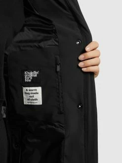 Khujo Tussenmantels Tussenmantel Namita Dames Zwart -Exporteren Kleding Pracht Winkel c69505051ad3f1e13f4d17e4f2f98581