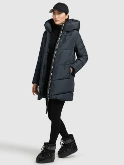 Khujo Winterjassen Winterjas Jordis 4 Dames Donkerblauw -Exporteren Kleding Pracht Winkel c8af784daaba4e6a1fc9378adc26c7ab
