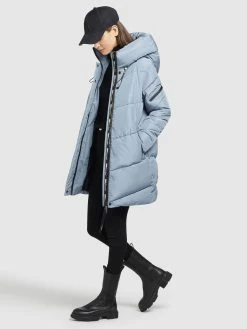 Khujo Winterjassen Winterjas Jordis 4 Dames Lichtblauw -Exporteren Kleding Pracht Winkel c8ee832ee8d5137b2011165e71a3247d