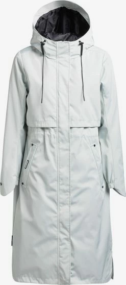 Khujo Tussenmantels Tussenmantel Jomana Dames Pastelblauw