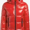 Khujo Winterjassen Winterjas Fala Dames Rood -Exporteren Kleding Pracht Winkel ca18bf65d334cc11e1e95ff95ffc4112