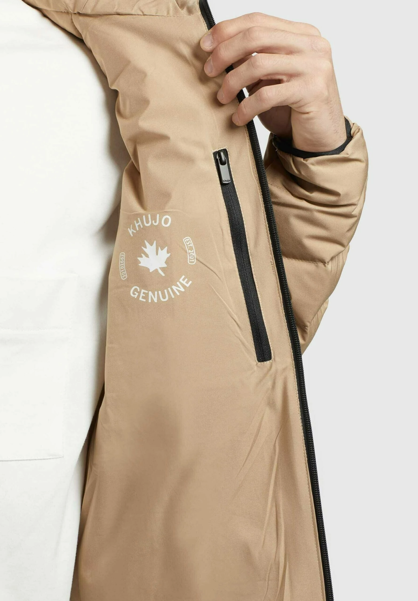 Khujo Vitus Matt - Jas - Beige 7 Khujo Vitus Matt - Jas - Beige - Afbeelding 6