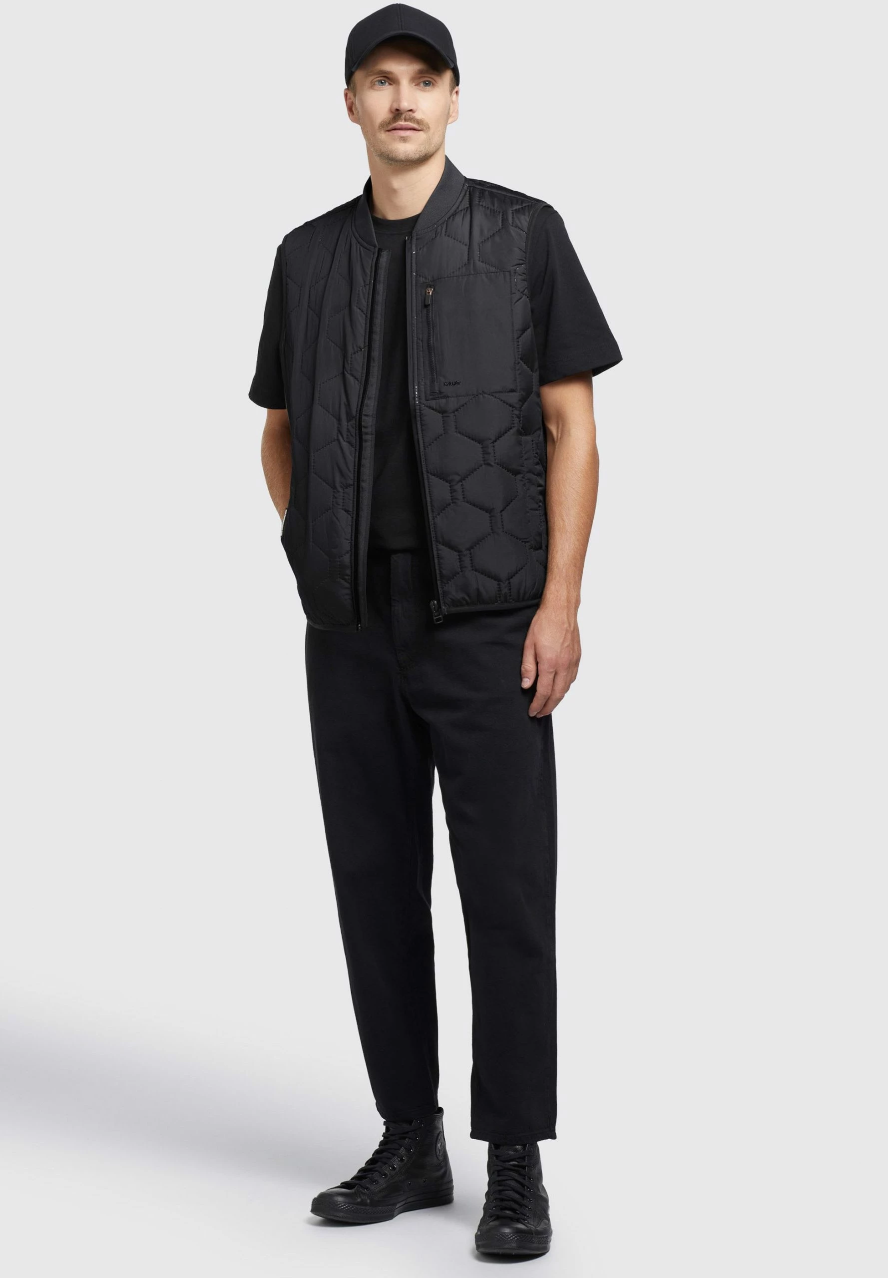 Khujo Liel - Bodywarmer - Schwarz 4 Khujo Liel - Bodywarmer - Schwarz - Afbeelding 2