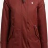 Khujo Parkas Tussenparka Dames Roestrood