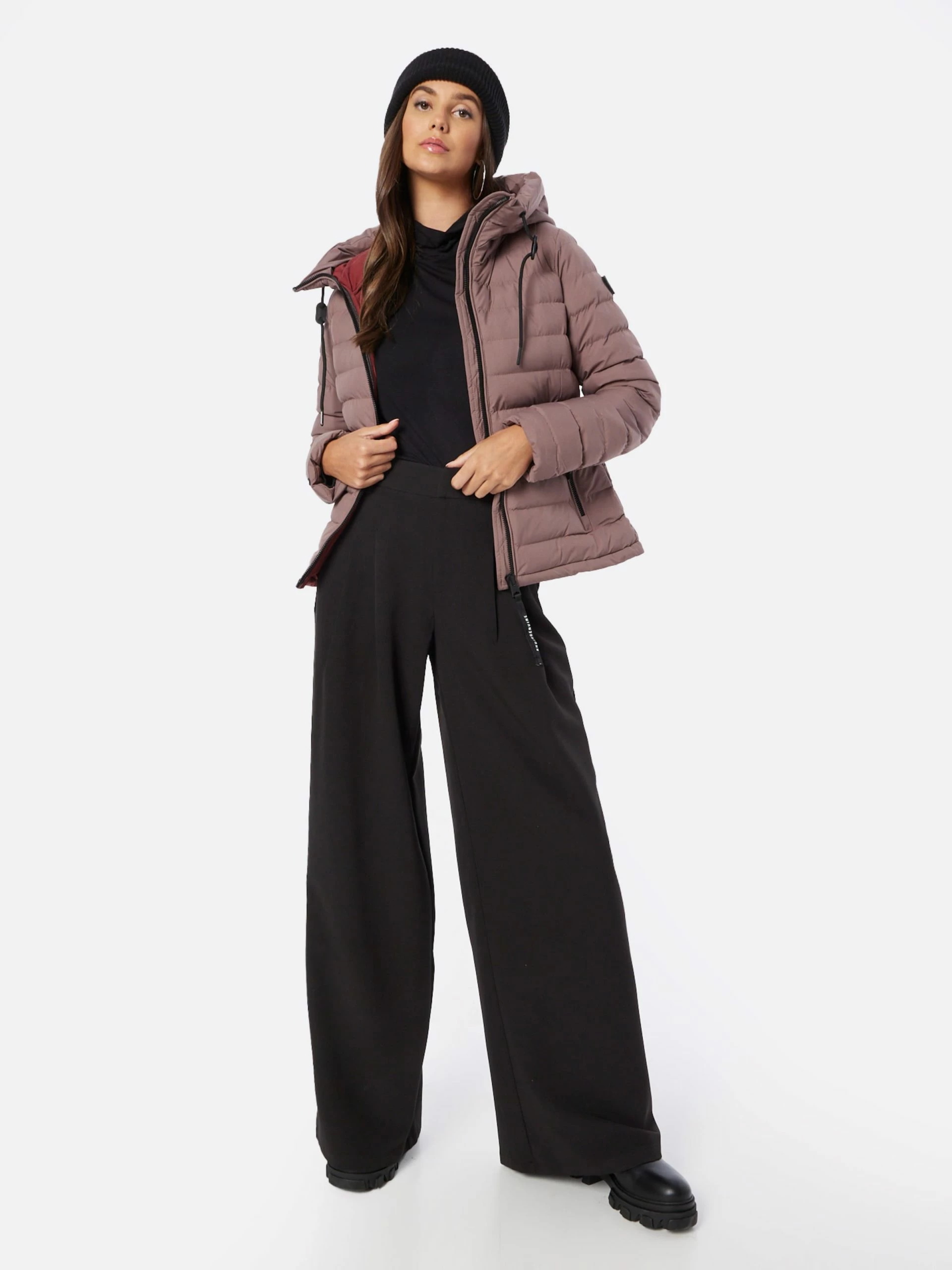 Khujo Tussenjassen Tussenjas Lovina Dames Bessen 6 Khujo Tussenjassen Tussenjas Lovina Dames Bessen - Afbeelding 4