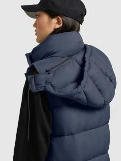 Khujo Bodywarmers Bodywarmer Tourin Dames Marine -Exporteren Kleding Pracht Winkel ccb4afd27ccf336fbd00510c64203831