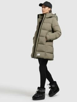 Khujo Winterjassen Winterjas Tanare Dames Olijfgroen -Exporteren Kleding Pracht Winkel cd60f0a5c11b93fa0a0bcf730c8a177e
