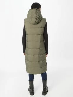 Khujo Bodywarmers Bodywarmer Tourin Dames Kaki -Exporteren Kleding Pracht Winkel cf409bf99b4ba760e0f5e5567b0cf87f