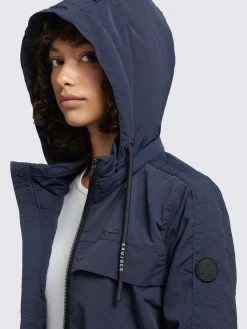 Khujo Tussenmantels Tussenmantel Voya3 Dames Donkerblauw -Exporteren Kleding Pracht Winkel d01c9c4c576a928899debfc9ffec7eec