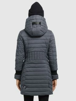 Khujo Wintermantels Wintermantel Nita Dames Antraciet -Exporteren Kleding Pracht Winkel d139c88f4039d72898ae7035073a76a6