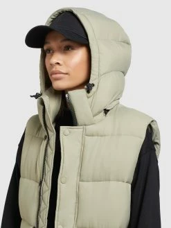 Khujo Bodywarmers Bodywarmer Magneta Dames Pastelgroen -Exporteren Kleding Pracht Winkel d1cbf7d255a33a8553dc3349bce9f675