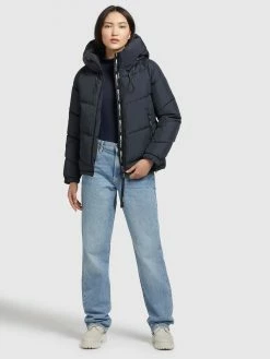 Khujo Winterjassen Winterjas Esila Dames Marine -Exporteren Kleding Pracht Winkel d1d584f5212f13906749f71d3fec88ae