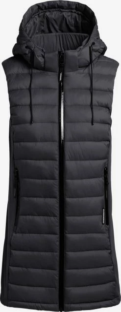 Khujo Bodywarmers Bodywarmer Becca Dames Zwart