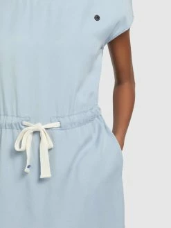 Khujo Zomerjurken Zomerjurk HEDIYE Dames Blauw -Exporteren Kleding Pracht Winkel d31689ee0e324a51622f98b0c4362f3a