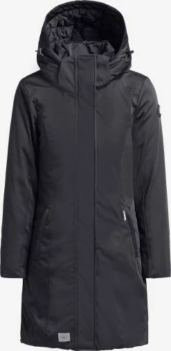 Khujo Wintermantels Wintermantel Blossom Dames Zwart