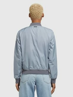 Khujo Tussenjassen Tussenjas STENCE Dames Smoky Blue -Exporteren Kleding Pracht Winkel d78c08e5fe5124f3eafa1caac4df6e3a